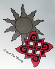 Knotwork and Sun